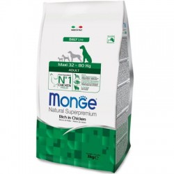 Monge Natural Maxi Adult Ricco di Pollo