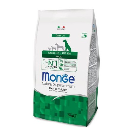 Monge Natural Maxi Adult Ricco di Pollo